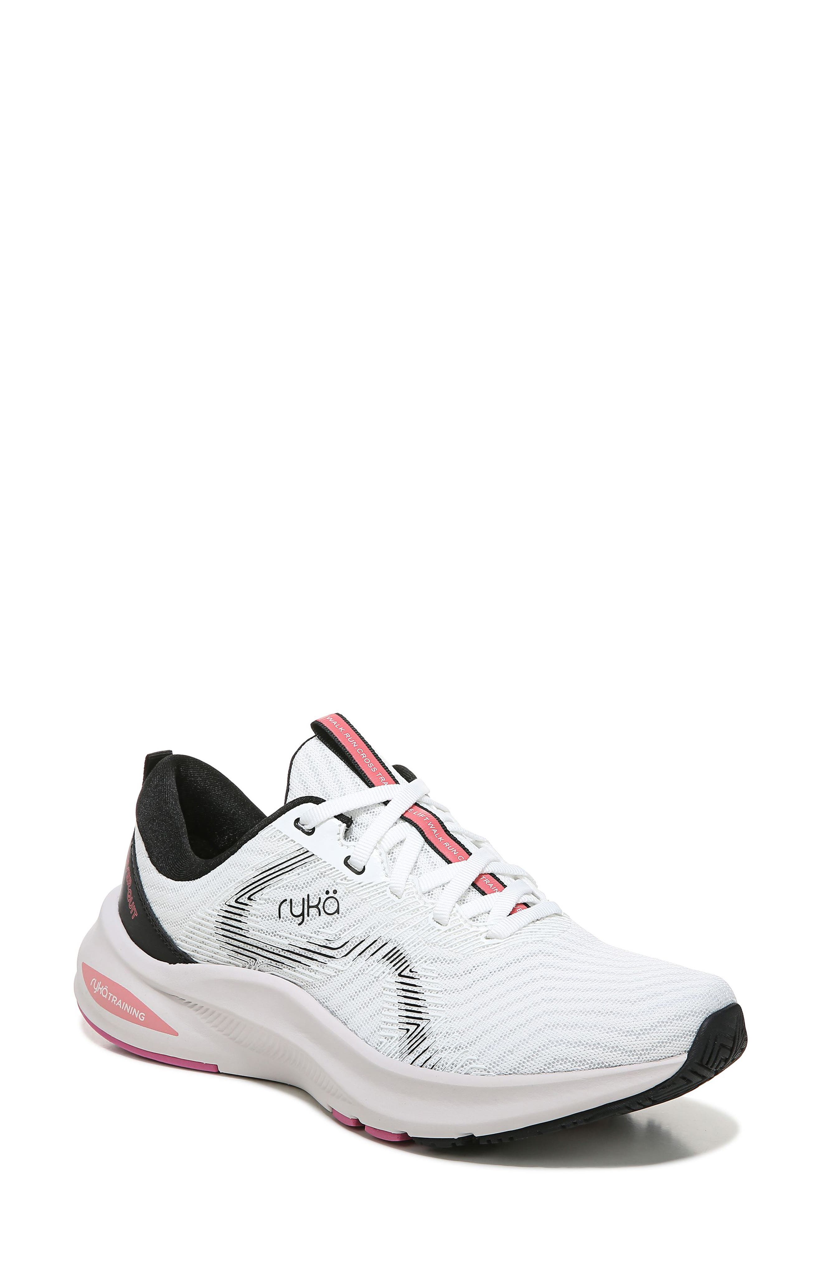 Never Quit Walking Sneaker - Wide Width Available, Main, color, WHITE