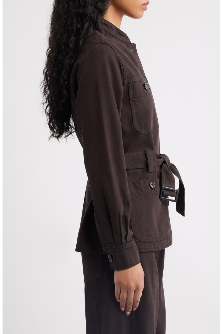 Belted Utility Jacket, Alternate, color, TOBACCO