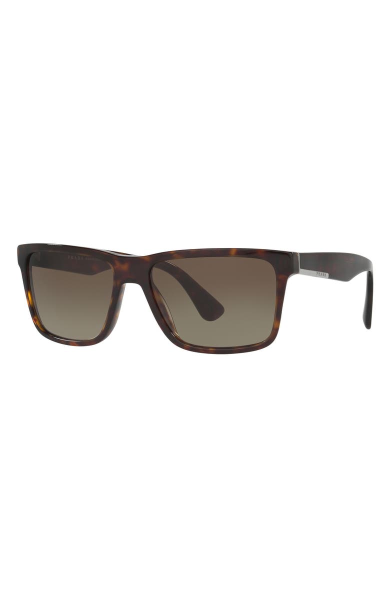 Prada 59mm Gradient Square Sunglasses, Alternate, color, 