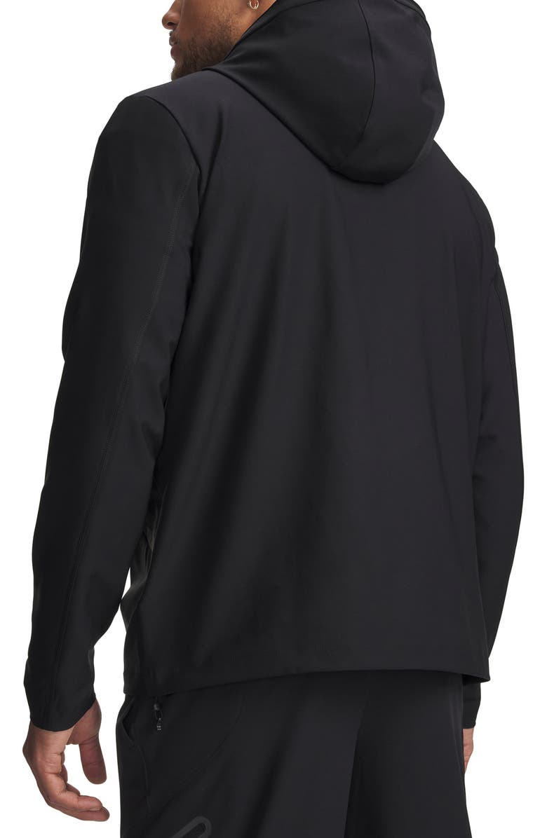 Under Armour Unstoppable Hooded Jacket, Alternate, color, Black