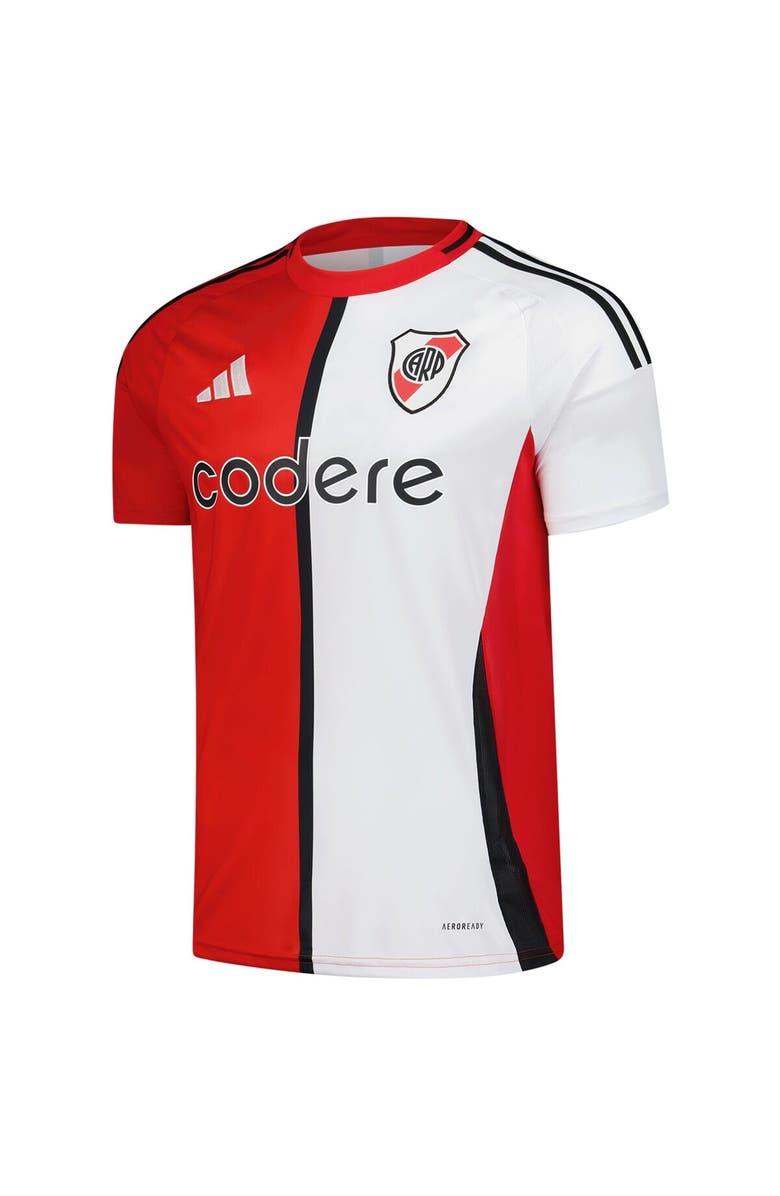 adidas Men's adidas White/Red Club Atlético River Plate 2024/25 Third Replica Jersey, Alternate, color, White