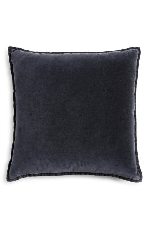 Nordstrom Velveteen Accent Pillow In Blue