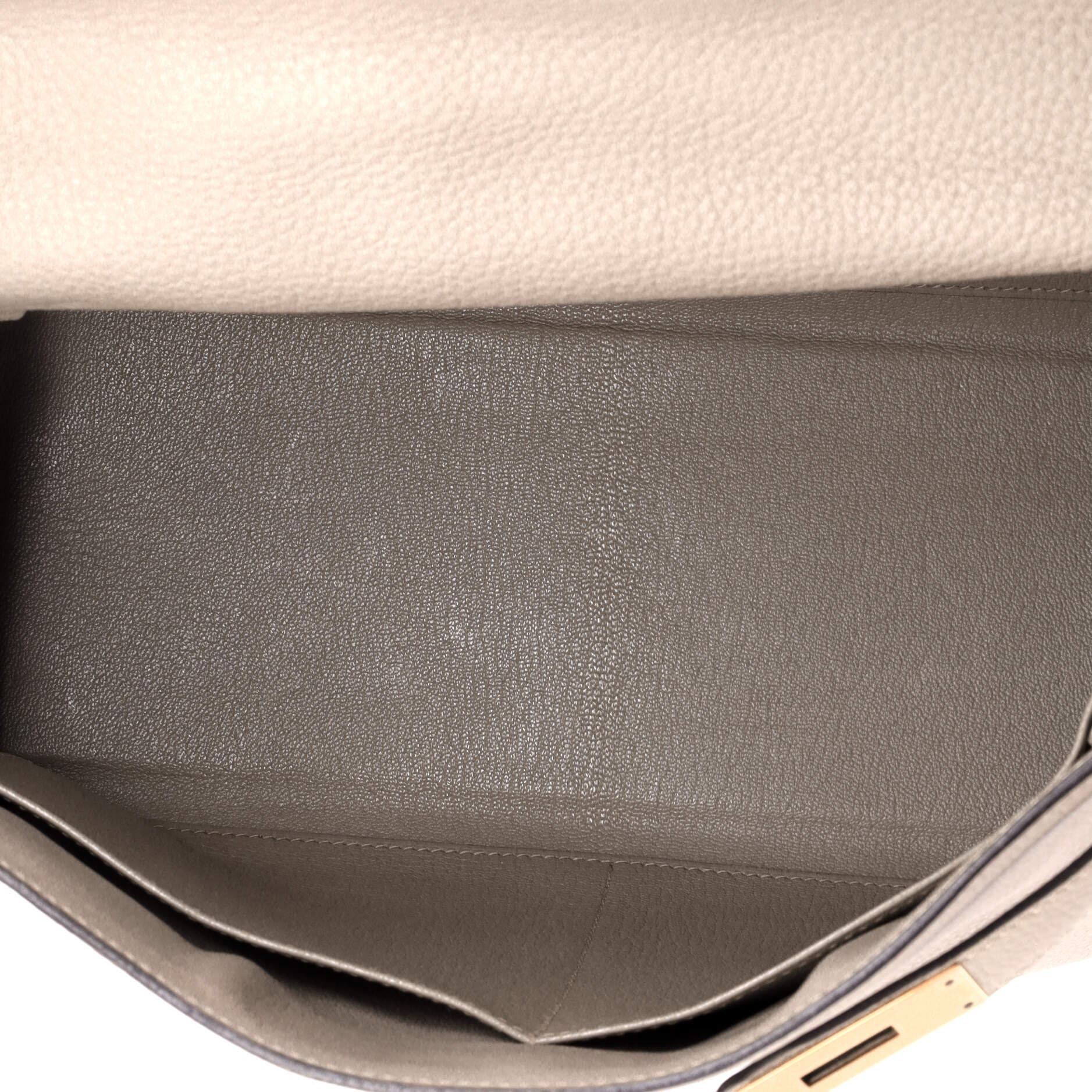 Kelly Handbag Grey Togo with Gold Hardware 28, Alternate, color, Grey