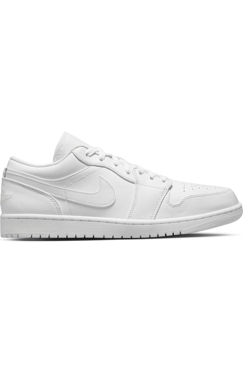 Jordan Air Jordan 1 Low Sneaker, Alternate, color, 136 White/White/White
