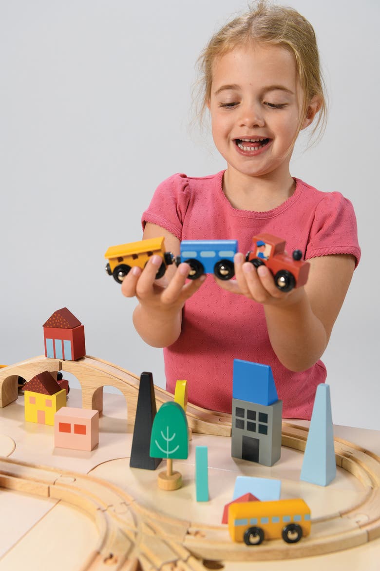 Town Train Set, Alternate, color, Multi-color