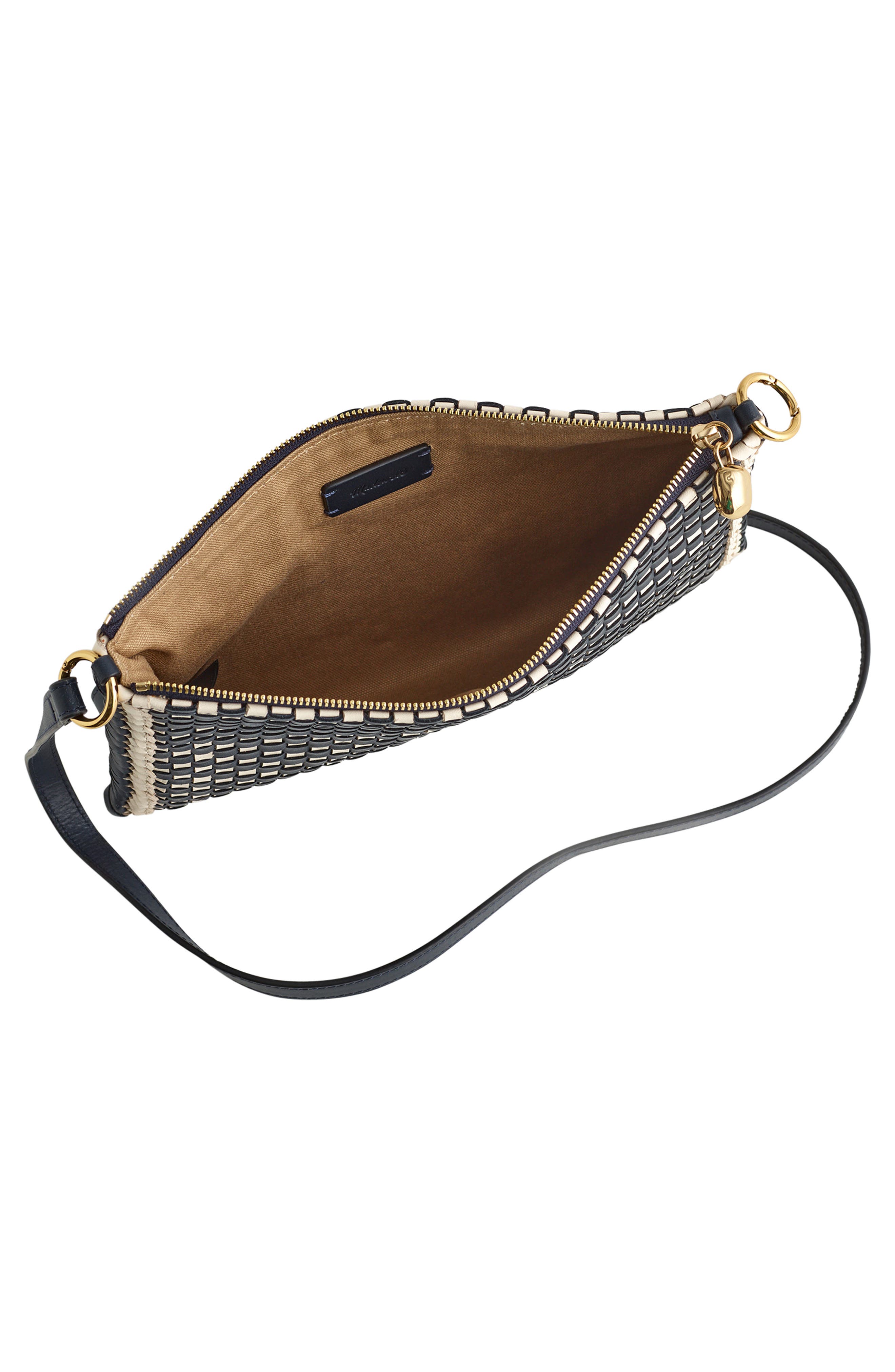 Madewell The Signature Woven Crossbody Bag, Alternate, color, Juniper Berry Multi