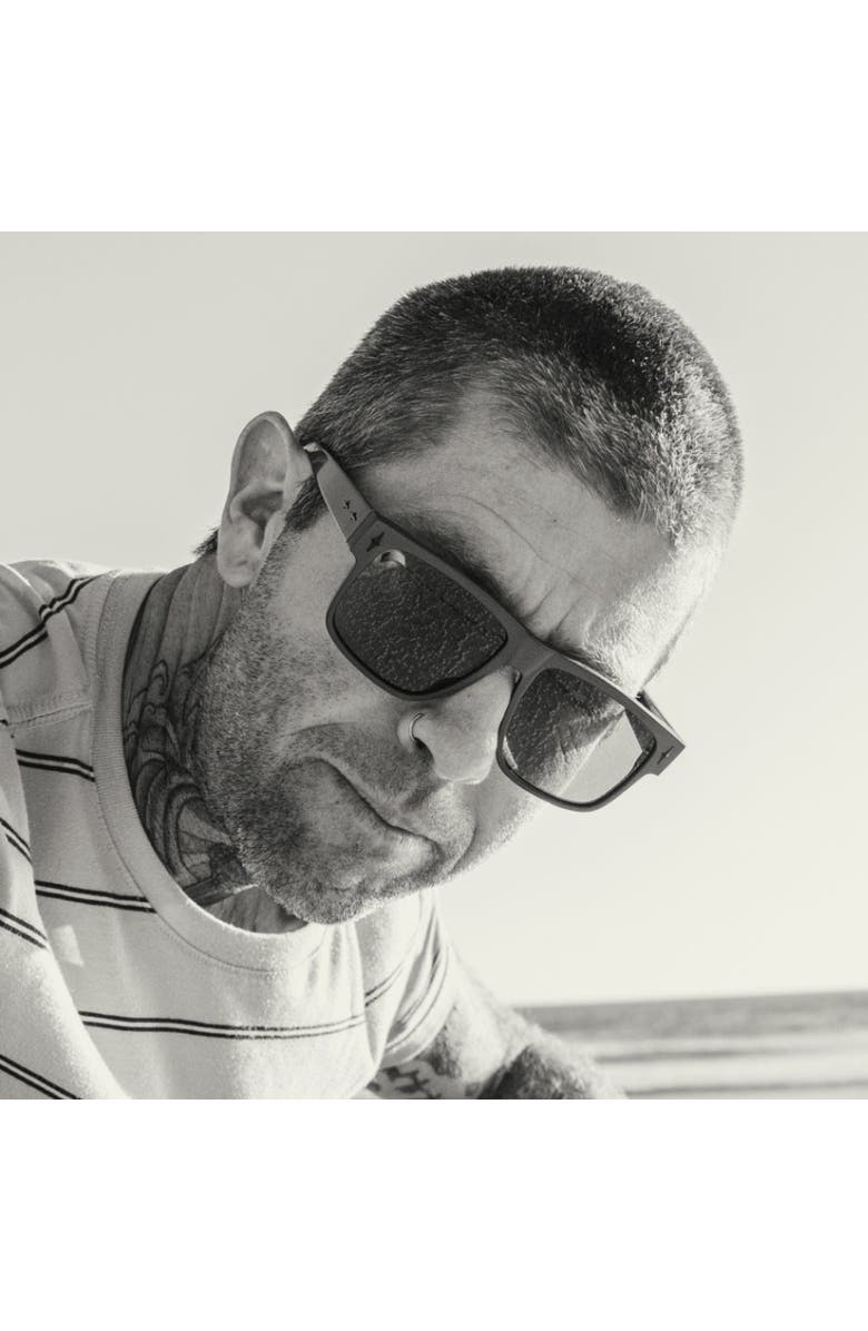 Caddis Mister Cartoon | Polarized Sunglasses, Alternate, color, Dark Metallic Grey