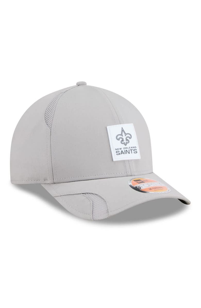 New Era Men's New Era Gray New Orleans Saints 2025 Sideline M-Crown 9FORTY Adjustable Hat, Alternate, color, Gray