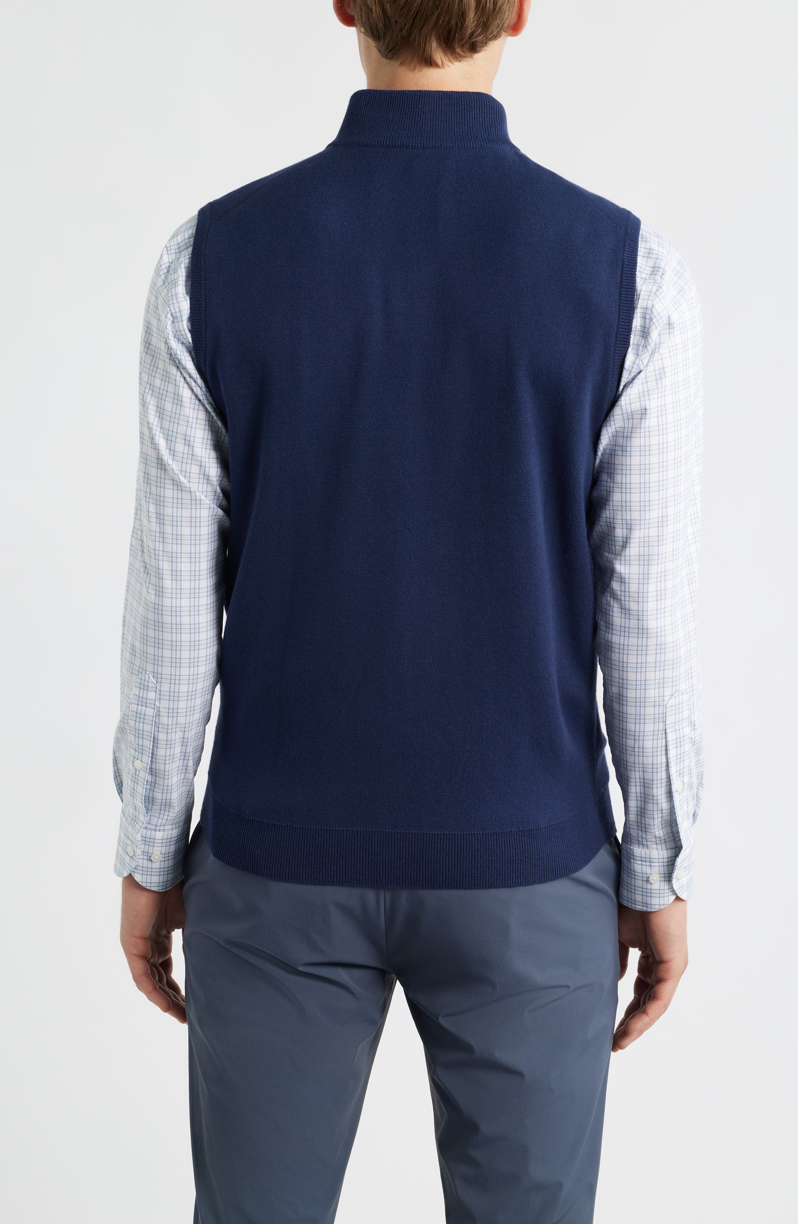 Coolspun Performance Full Zip Sweater Vest - image 2