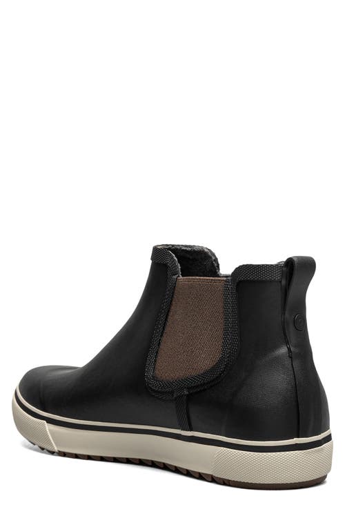 Bogs Kicker Ii Waterproof Chelsea Rain Boot In Black