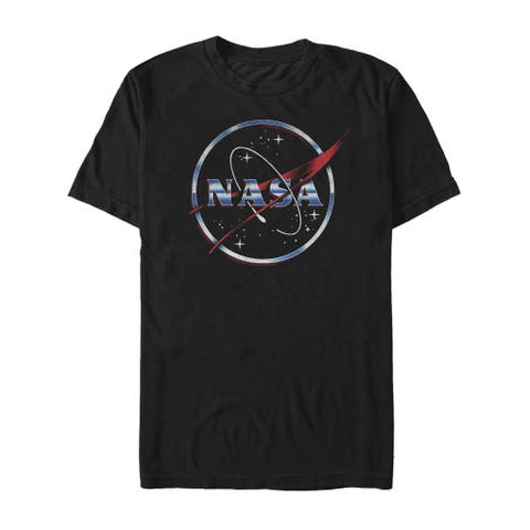 Men's NASA Space Logo  Graphic T-Shirt