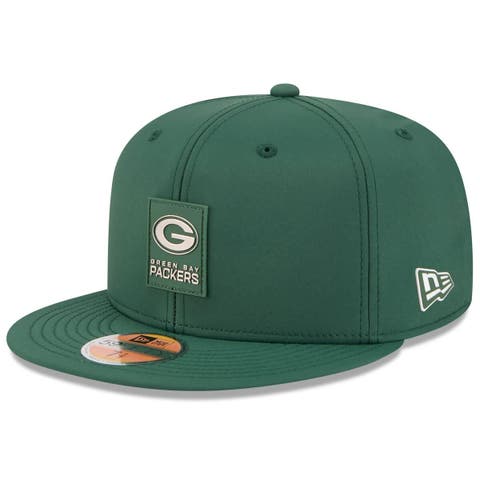 Men's New Era Green Green Bay Packers 2025 Sideline  59FIFTY Fitted Hat