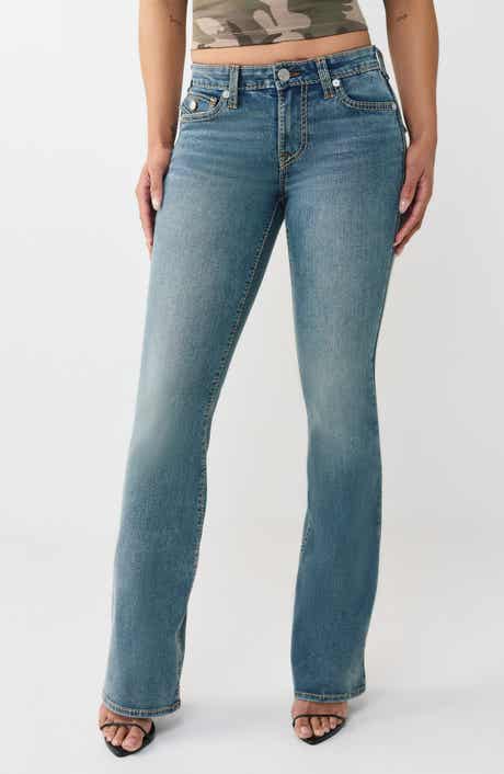 True Religion Becca Big T Flap Bootcut Jeans