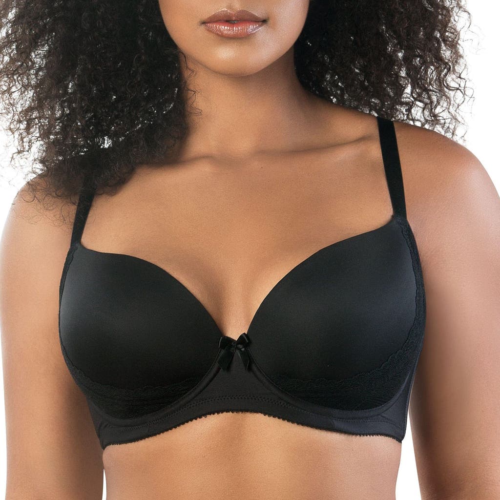 Parfait Casey Plunge Molded T-shirt Bra In Black