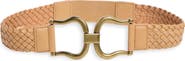 Linea Pelle Braided Interlock Buckle Belt