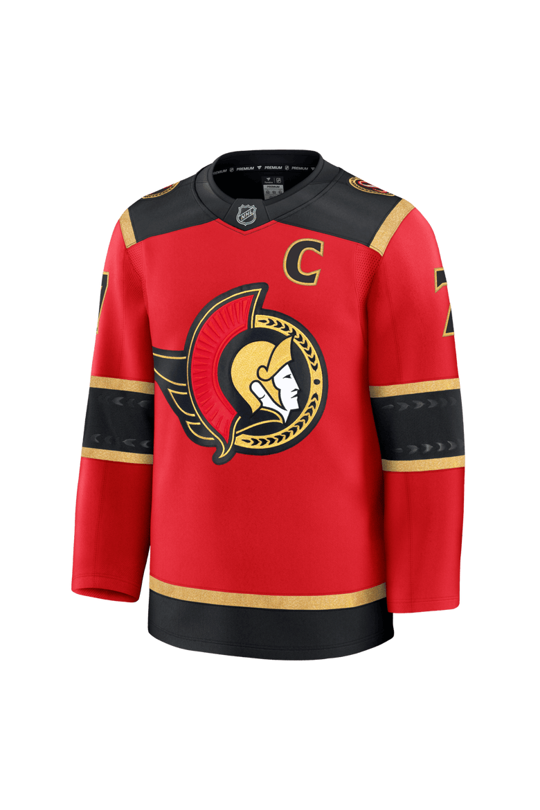 Men's Fanatics Brady Tkachuk Red Ottawa Senators Alternate Premium Jersey, Alternate, color, Red