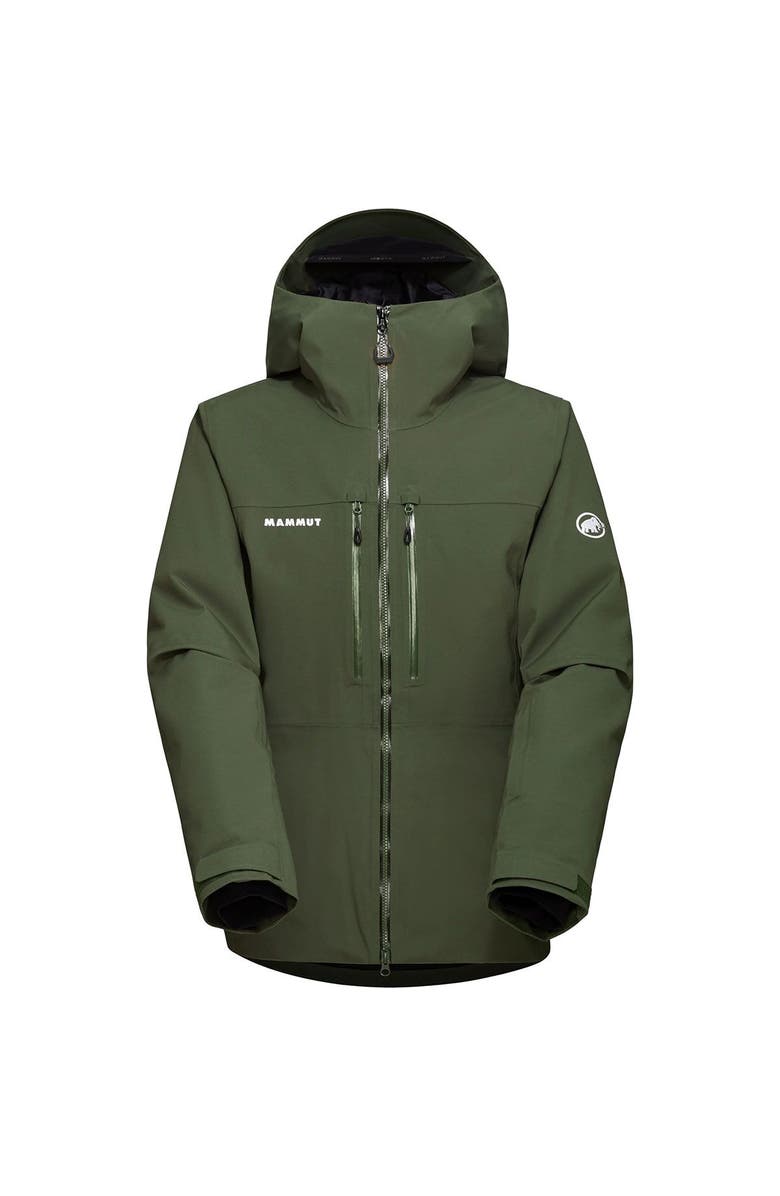 Mammut Stoney Hs Thermo Hooded Jacket - Men's, Alternate, color, Dark Marsh