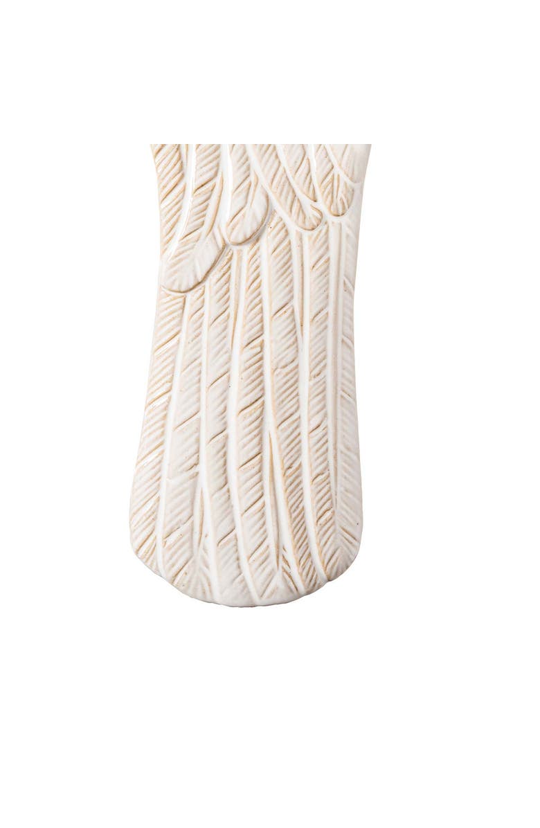 C&F Home White Turkey Stoneware Thanksgiving Kitchen Spoon Rest 9", Alternate, color, White