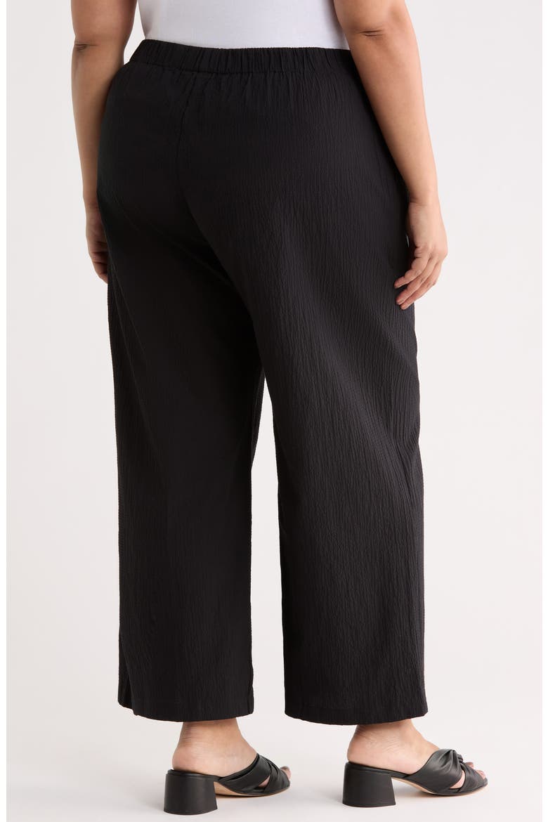 Ankle Wide Leg Pants, Alternate, color, BLACK