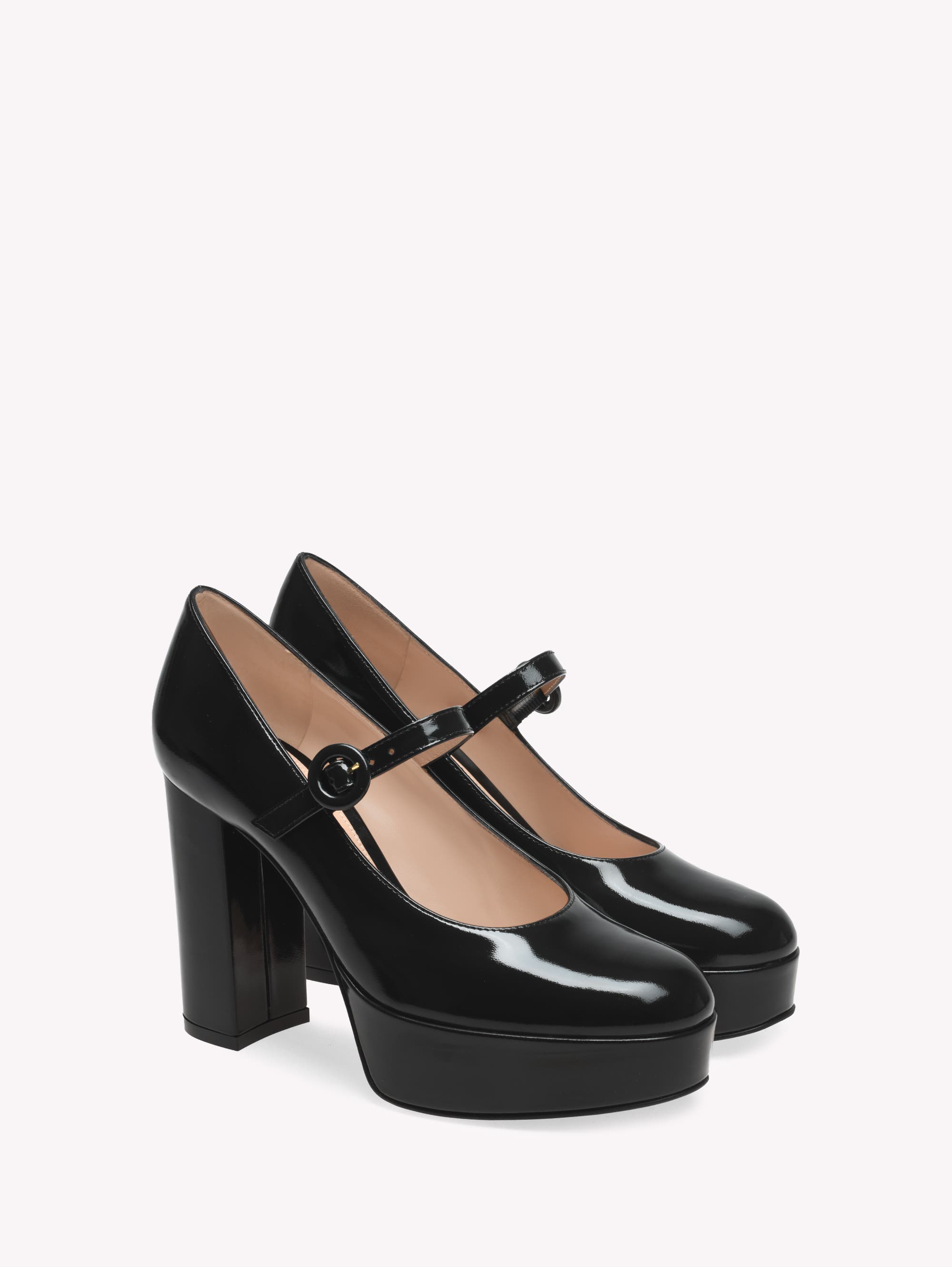 Gianvito Rossi Aurora Pump, Alternate, color, Black Nappa Leather