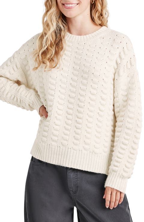 Candace Texture Crewneck Sweater