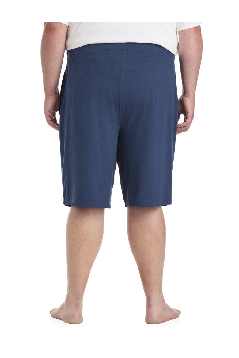 Big & Tall Lounge Shorts, Alternate, color, NAVY HEATHER