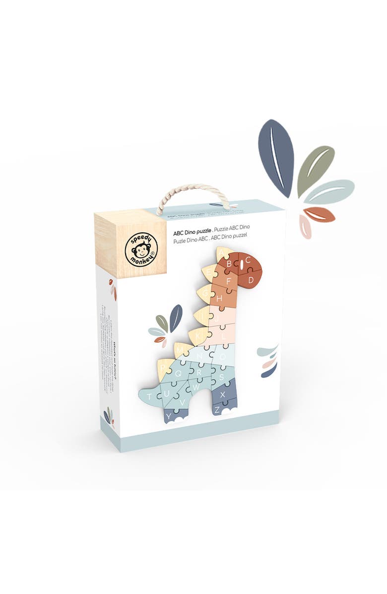 Speedy Monkey ABC Dino puzzle, Alternate, color, Multi