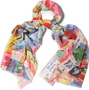 SAACHI Spring Print Scarf