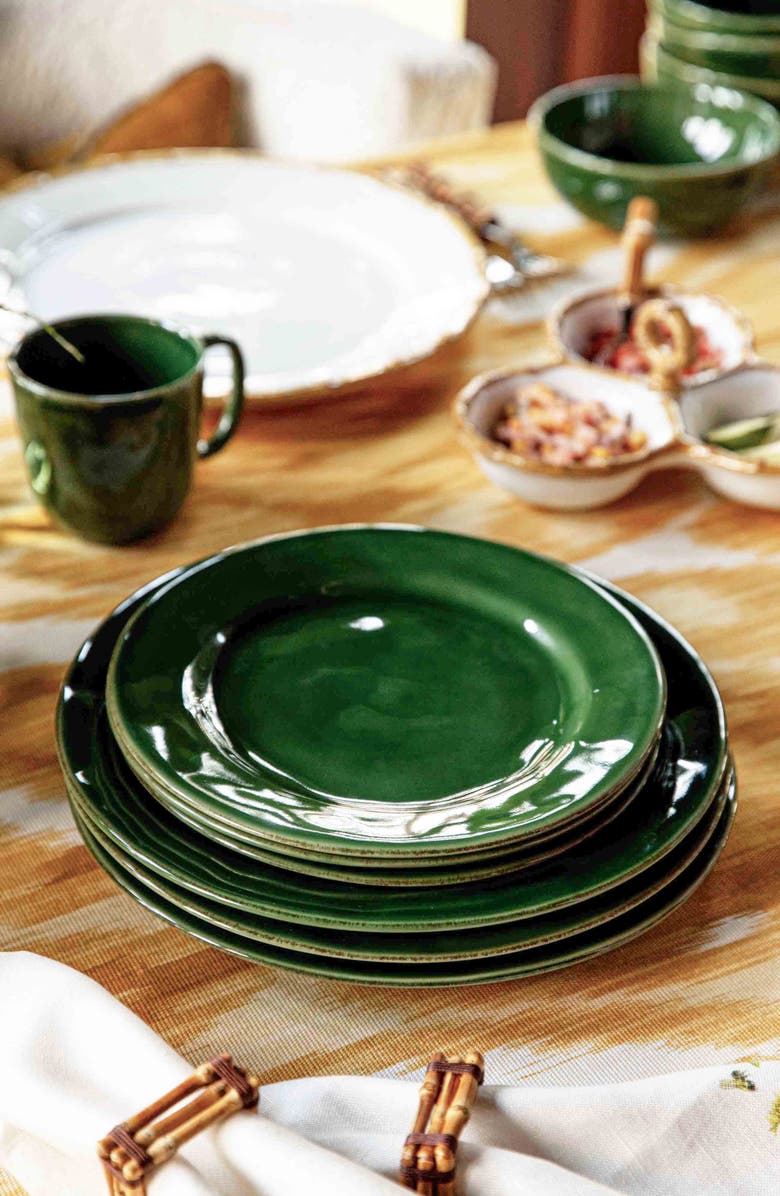 Juliska Puro Dinner Plate, Alternate, color, Basil