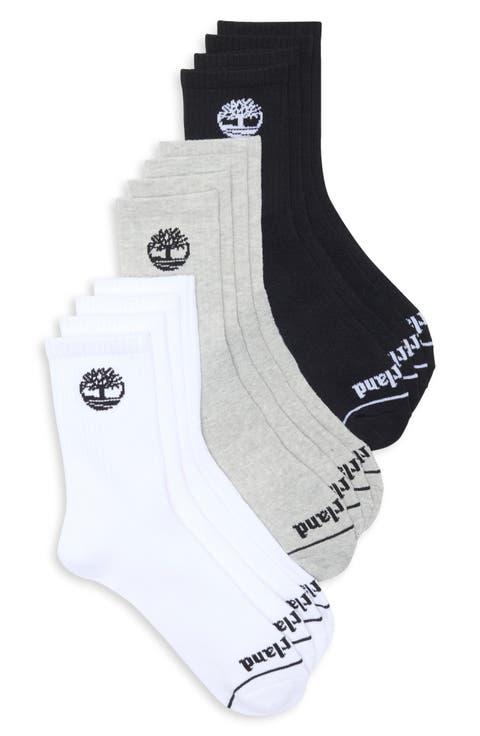 6-Pack Cushion High Quarter Length Socks