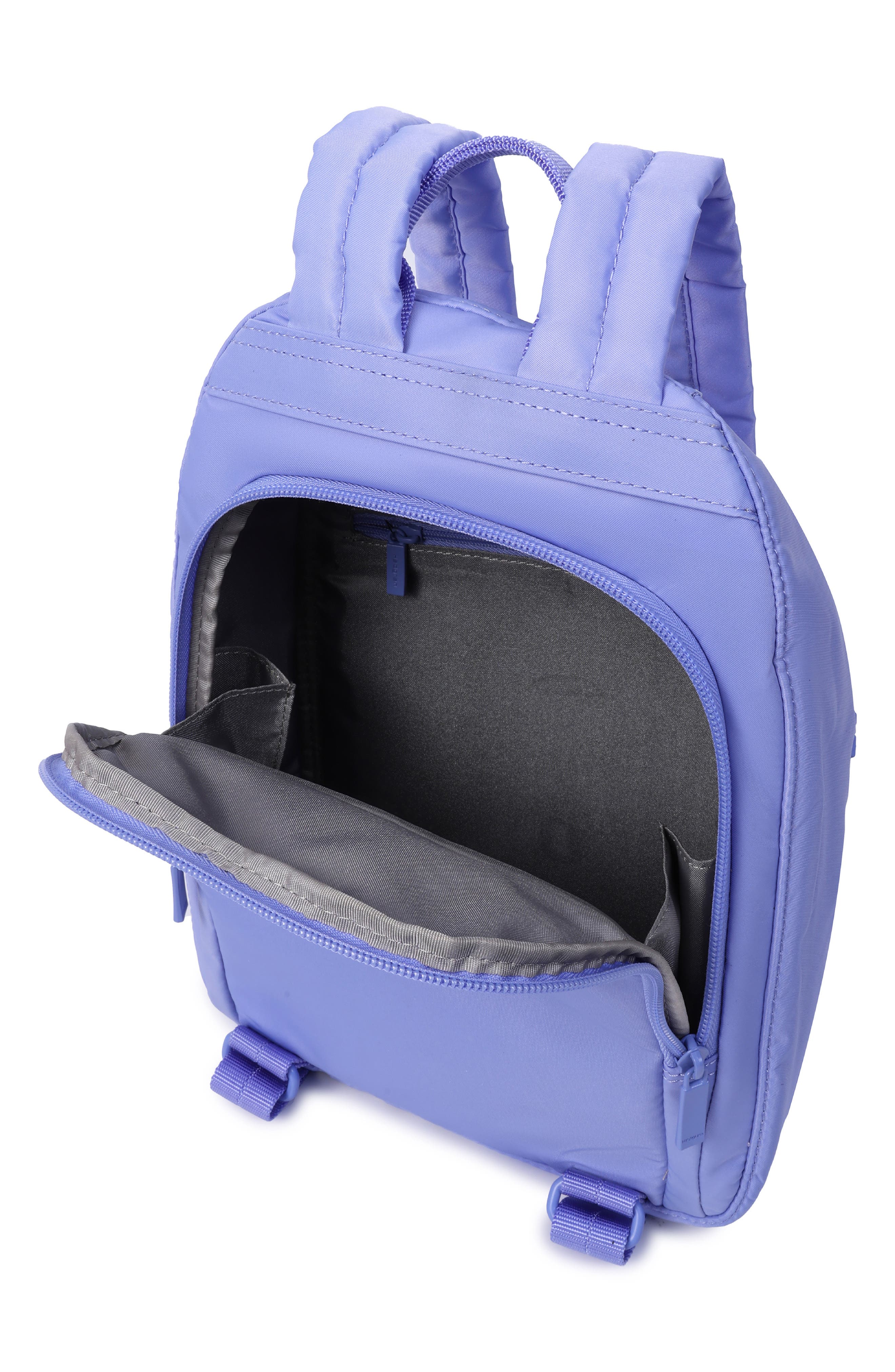 Small Vogue Water Repellent RFID Backpack, Alternate, color, JACARANDA BLUE