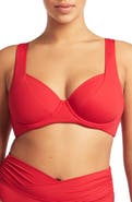Sea Level Essentials C- & D-Cup Underwire Bikini Top