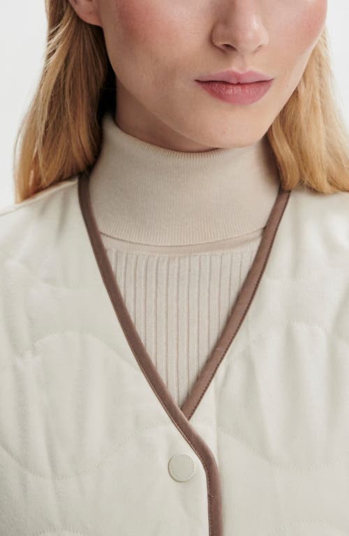 Varley Lori Reversible Gilet In White