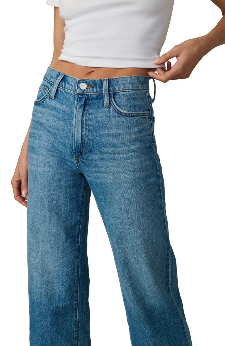 Joe's Jeans The Blake Raw Hem High Waist Crop Wide Leg Jeans, Alternate, color, Graceful