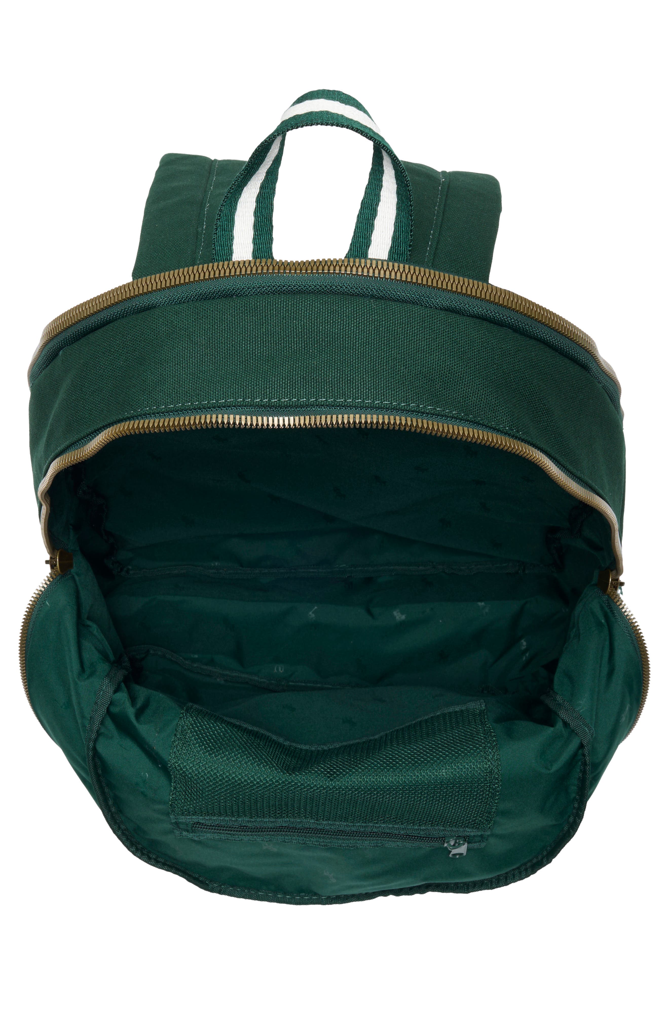 Kids' Varsity Backpack, Alternate, color, MOSS AGATE/ CREAM