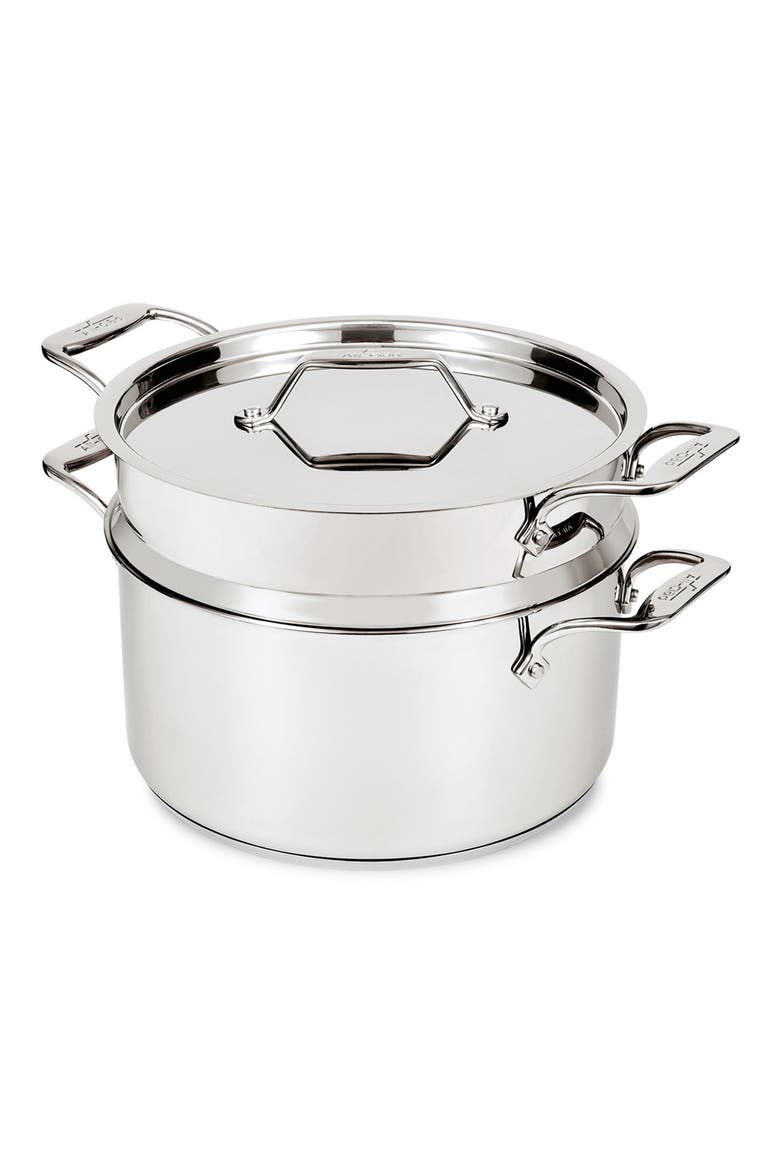 Simply Strain 8-Quart Stainless Steel Multipot with Insert, Main, color, SILVER
