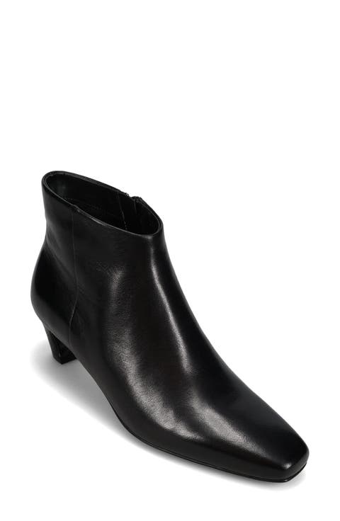 Sadie Leather Bootie