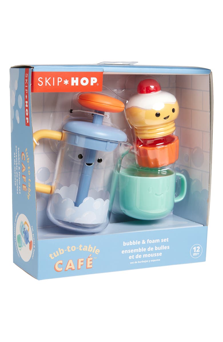 Skip Hop Tub-To-Table Café Bubble & Foam Bath Toys, Main, color, Blue