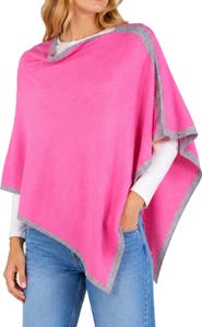 Portolano Cashmere Cowl Neck Poncho