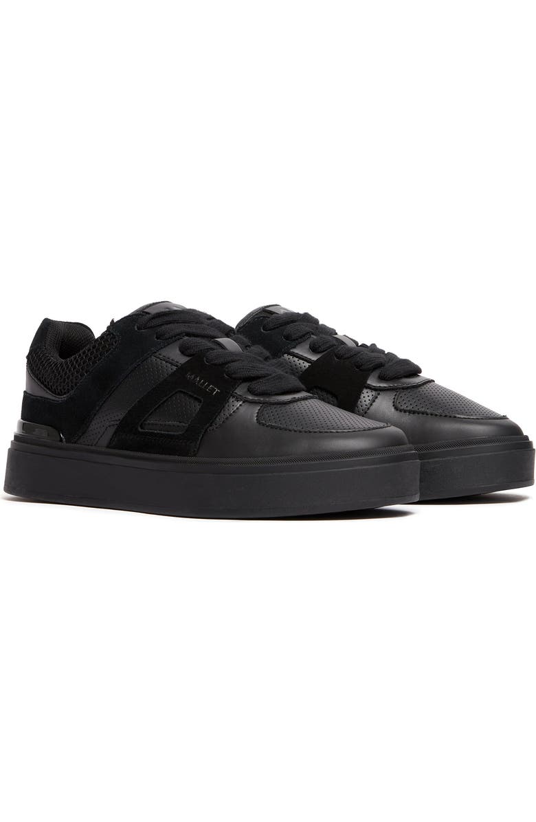 MALLET Fenchurch Skate-Style Sneakers, Alternate, color, Black