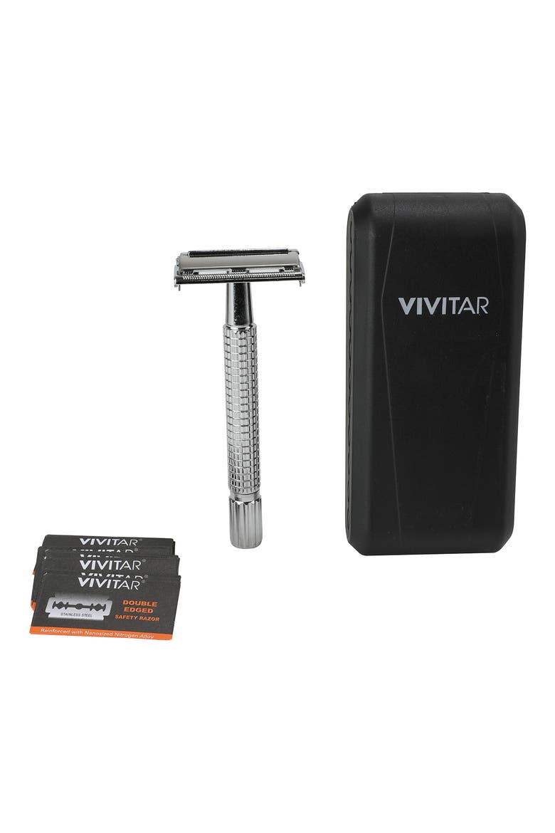 Double Edged Safety Razor, Main, color, NONE