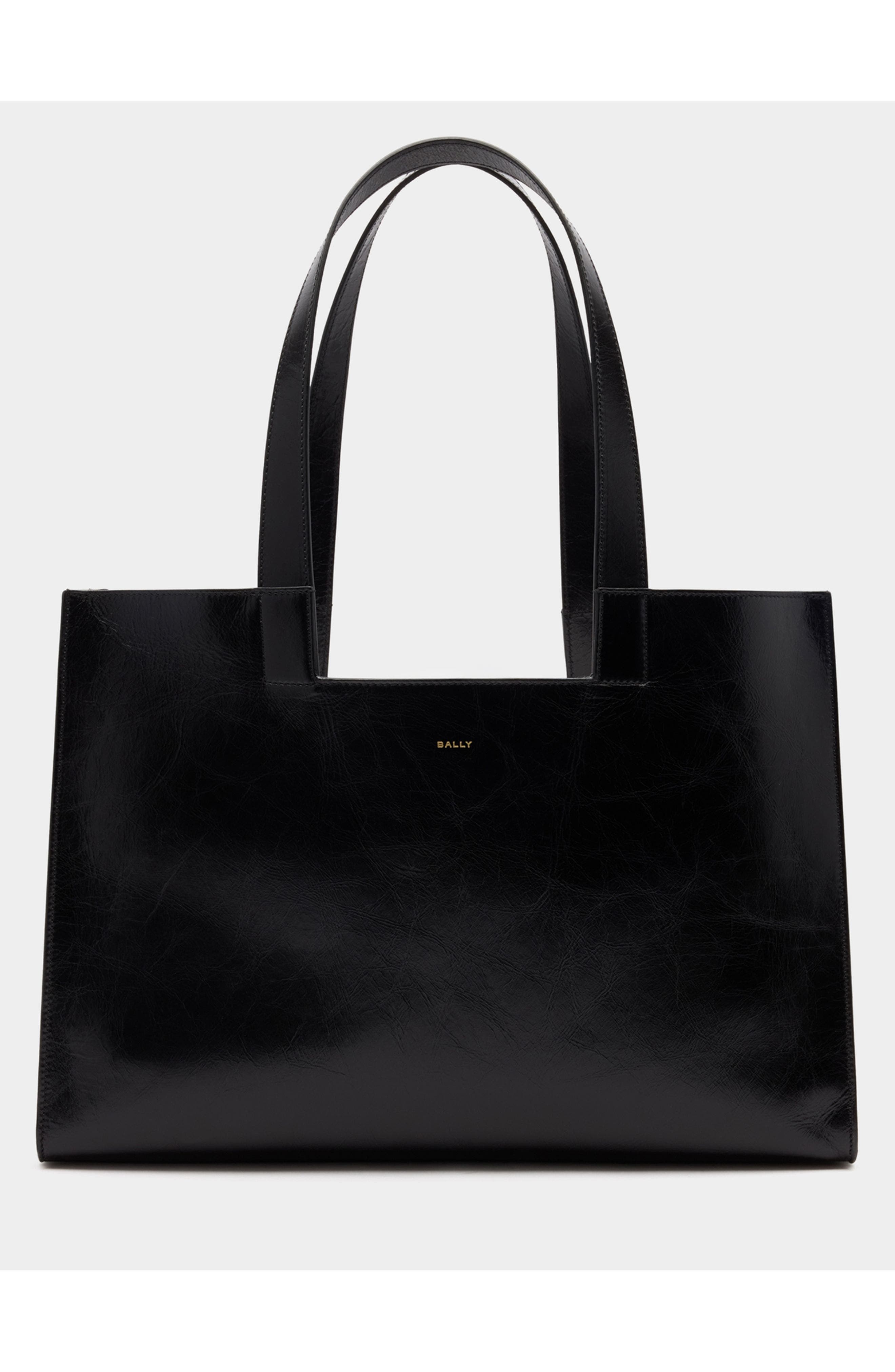 Bally Easy Bally Tote Bag in Plain Leather, Main, color, 