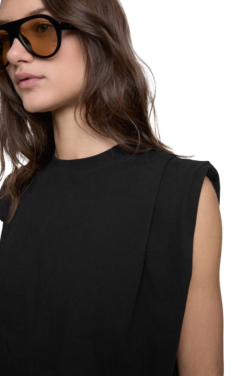 Rebecca Minkoff Holly Cap Sleeve Cotton Top, Alternate, color,