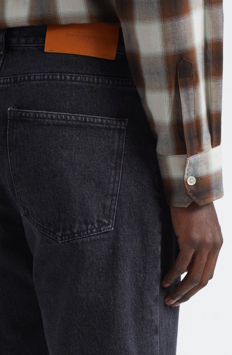 Second Layer Big Papi Slim Straight Leg Jeans, Alternate, color, Black Stone Wash 2249