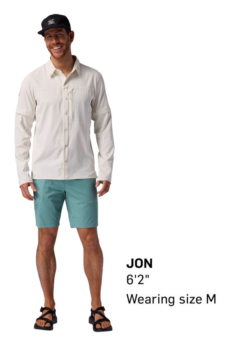 Tahoe Woven Convertible Snap-Up Shirt - Men's, Alternate, color, Egret