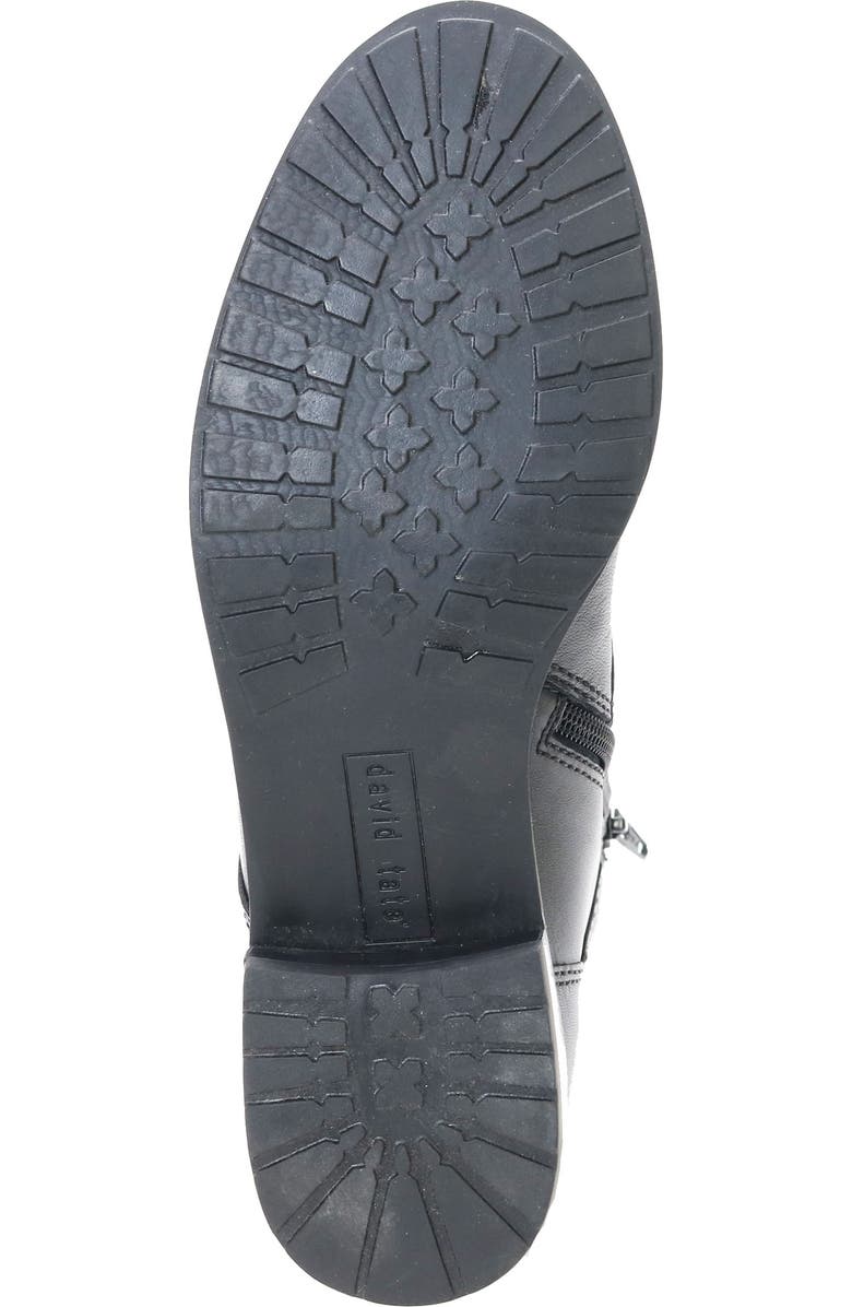 David Tate College Bootie, Alternate, color, Black Calf/ Croc