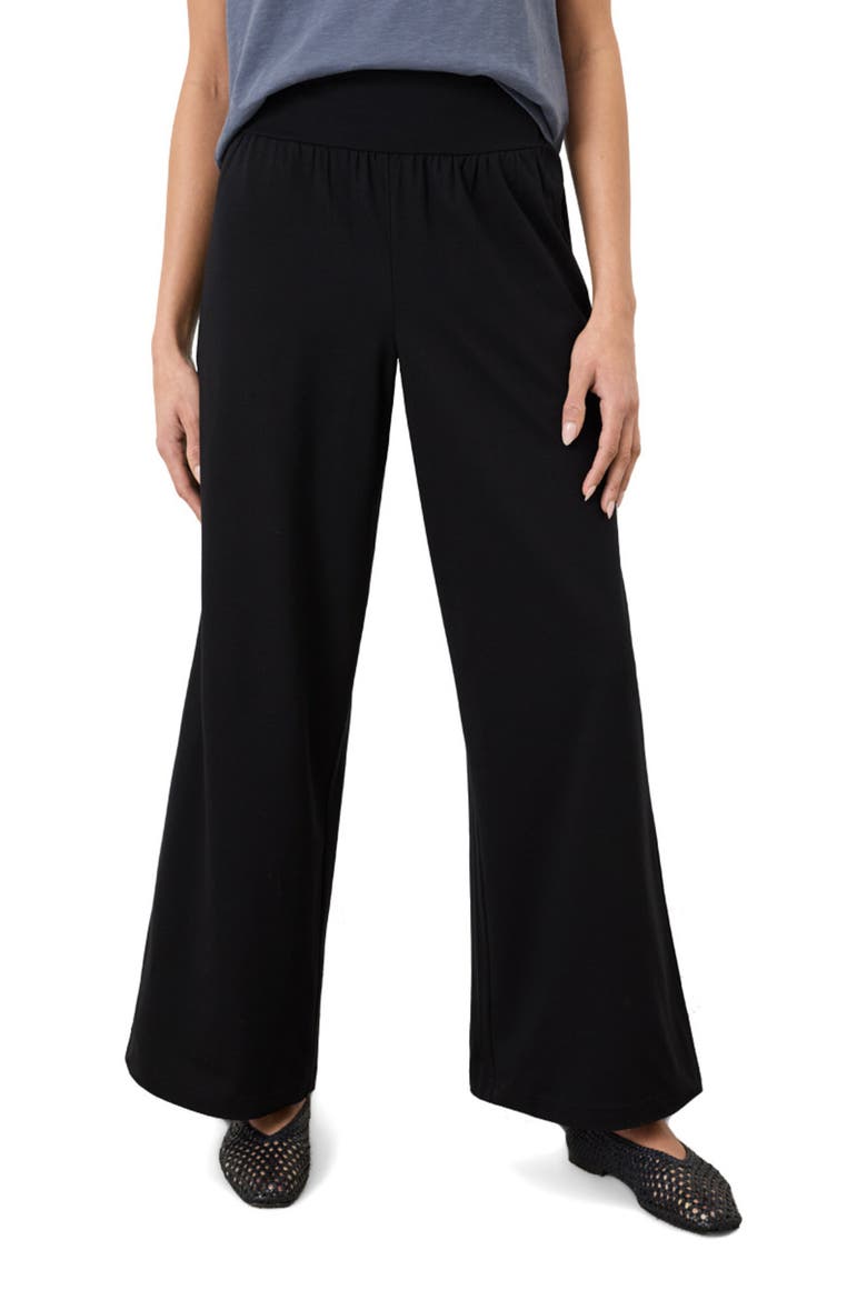 Easy Drape Pant Made With Organic Cotton, Alternate, color, Black