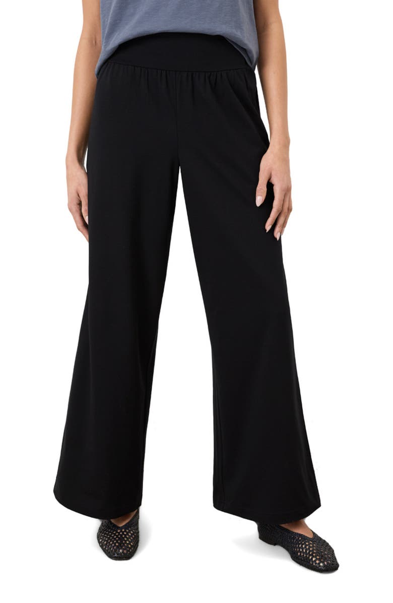 Pact Easy Drape Pant Made With Organic Cotton, Alternate, color, Black