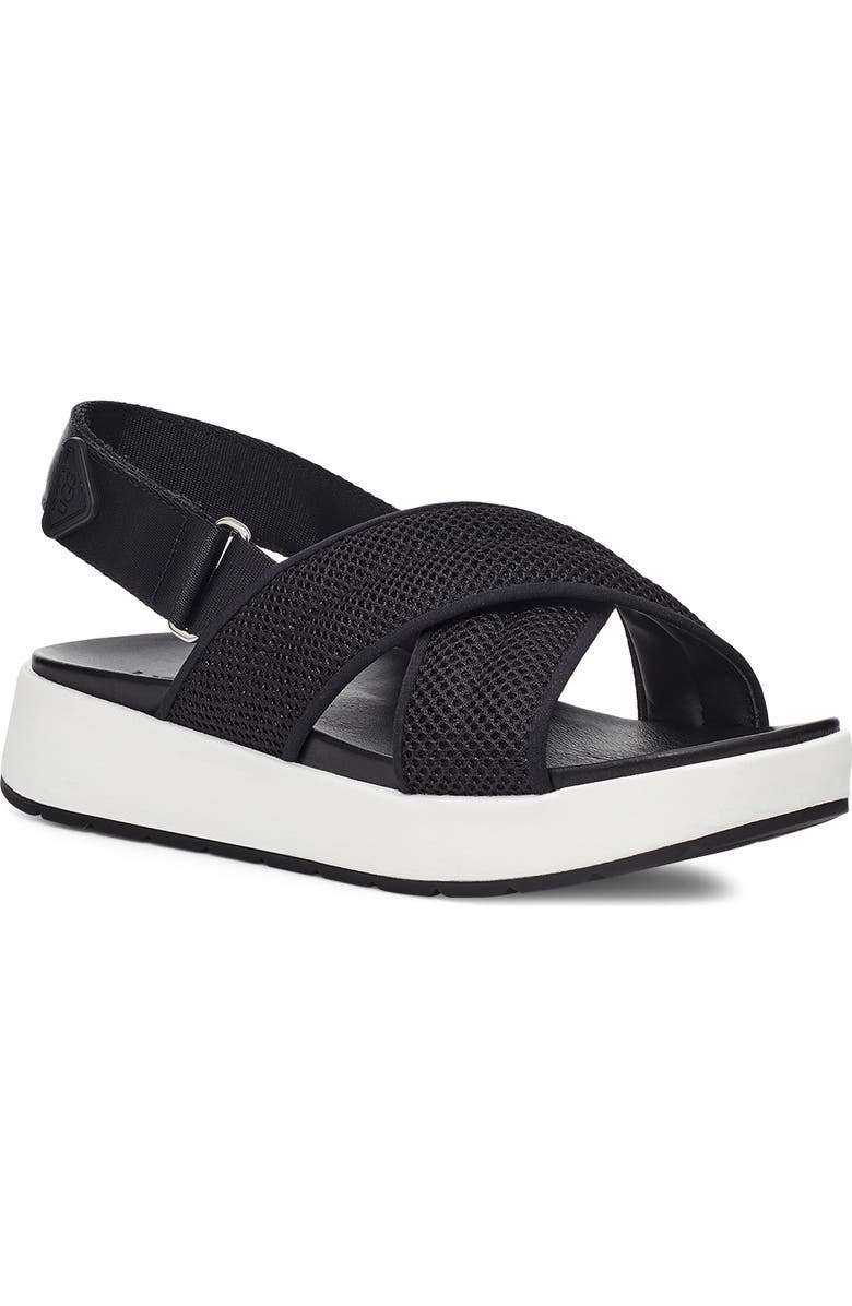 UGG<sup>®</sup> UGG Nella Slingback Platform Sandal, Main, color,