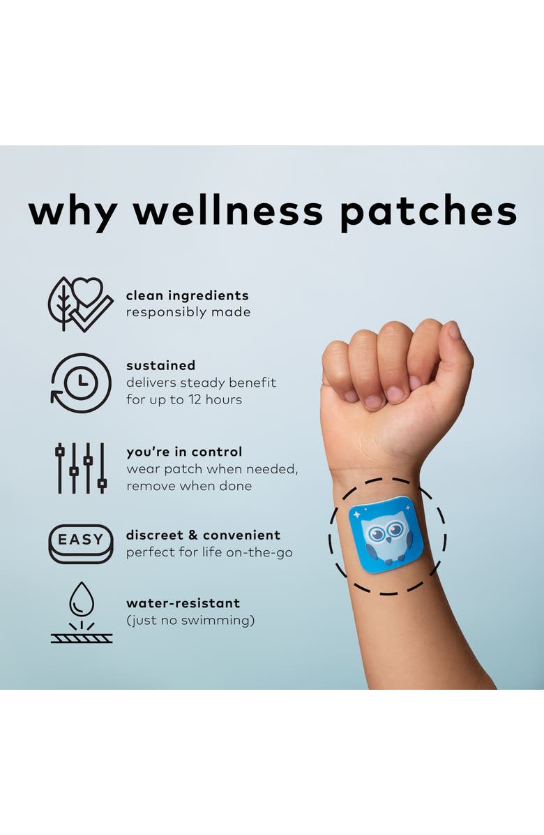 The Good Patch Nite Owl Wellness Patch, Alternate, color, NO COLOR